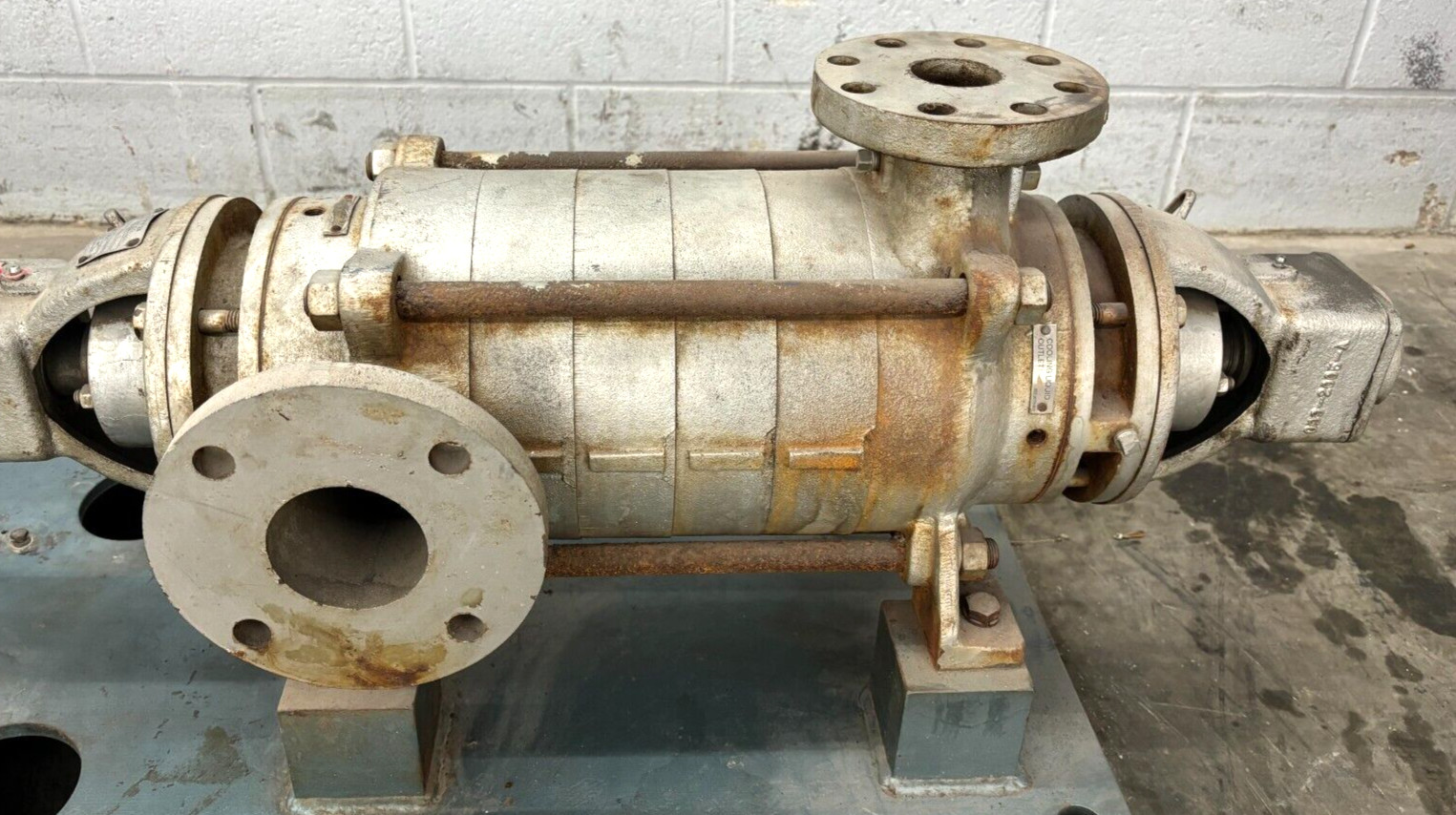 U.S. ELECTRICAL MOTORS 3 PHASE MOTOR WITH CARVER WKL50