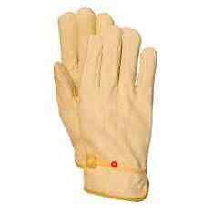WELLS LAMONT 1178L GRIPS BALL AND TAPE DRIVERS GLOVES LARGE UNLINED TAN