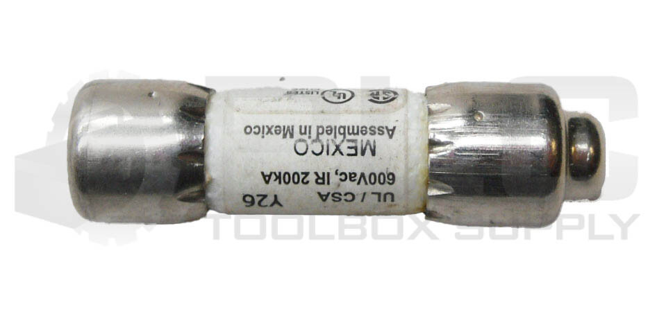 LOT OF 4 NEW BUSSMANN KTK-R-1 LIMITRON FUSE 1A 600VAC