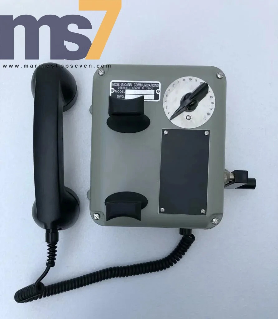 HOSE MACCANN COMMUNICATIONS SE-FG196 SOUND POWERED TELEPHONE WITH BELL