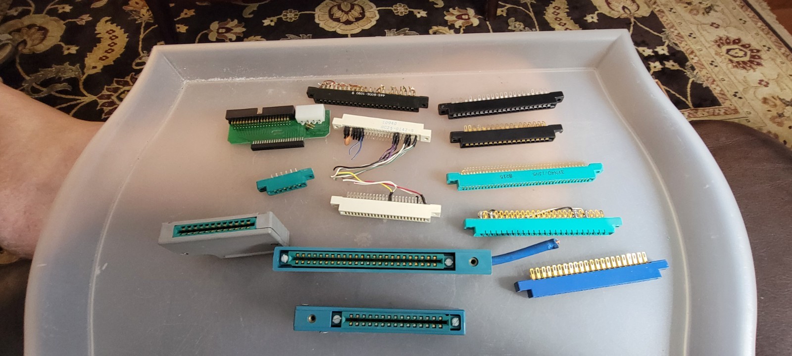 Odd Electronic CONNECTOR And Etc ASSORTED LOT OF 13 Pcs. Pot Luck