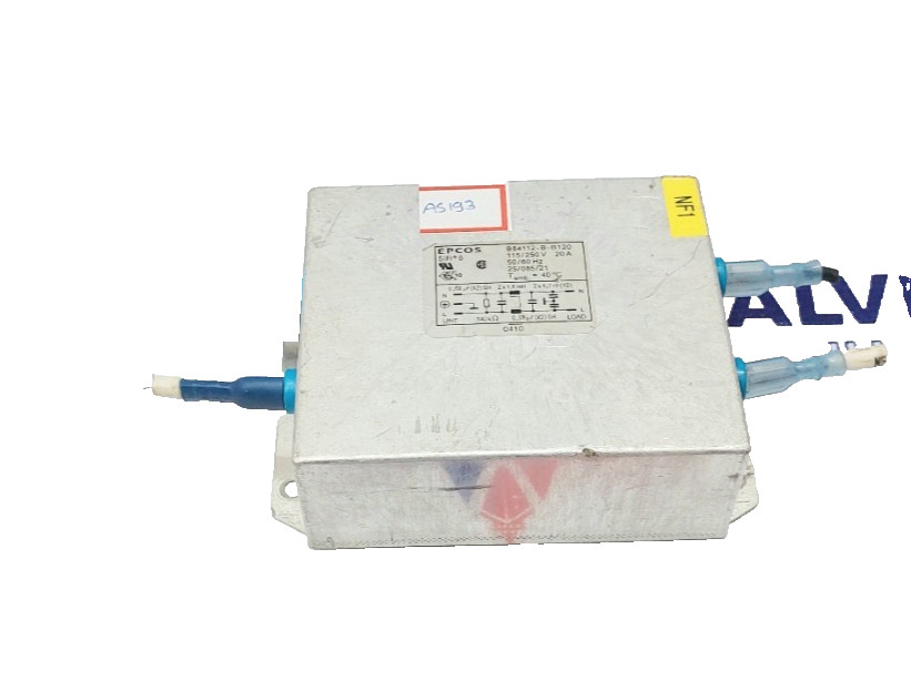 EPCOS B84112-B-B120 MAINS FILTER 115/250V 20A 50/60HZ (FREE SHIPPING)