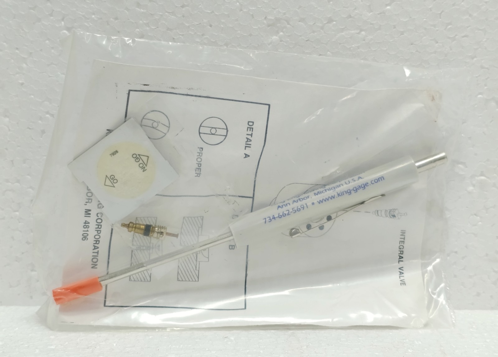 KING GAGE 7334 21 LIQUISEAL SERVICE KIT TANK LEVEL GAUGING TRANSMITTER NEW