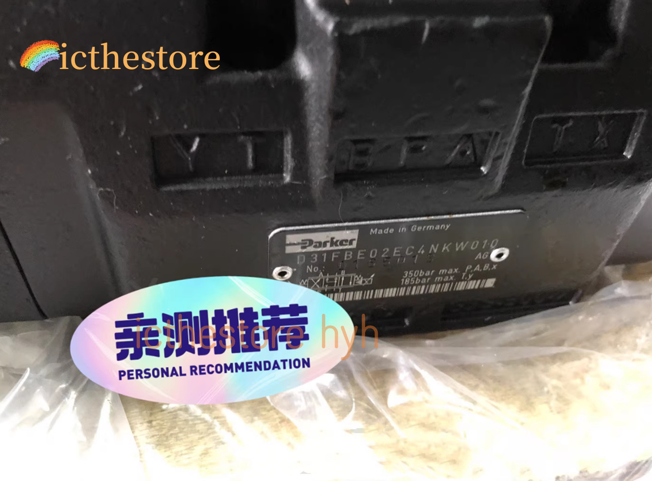 1PC D31FBE02EC4NKW010 VALVE D31FBE02EC4NKW0 DHL/Fedex