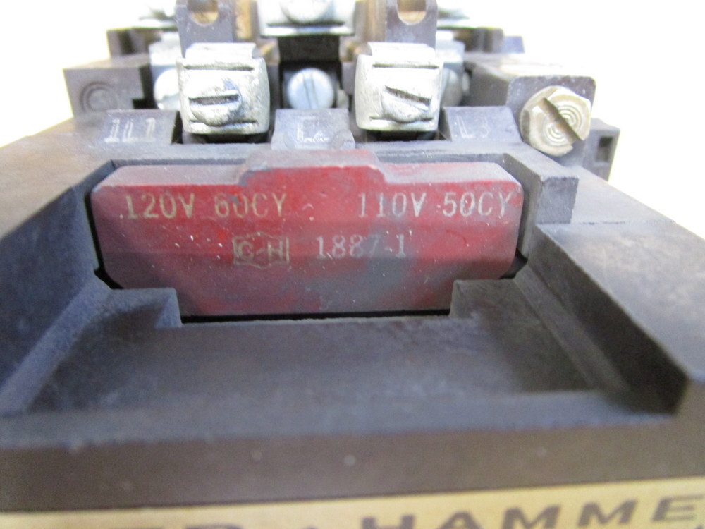 Cutler Hammer A50CNO Eaton Starter A50CN0 W/Contact C320KB2