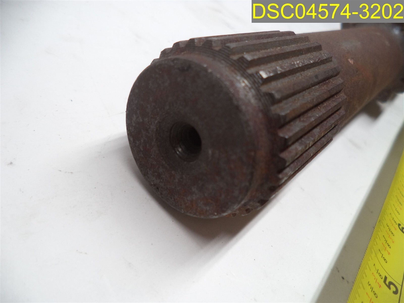 Pinion Shaft 11 1/8″ length, 29 spline end 1 15/32″ dia 15 spline end 2 1/8″ dia