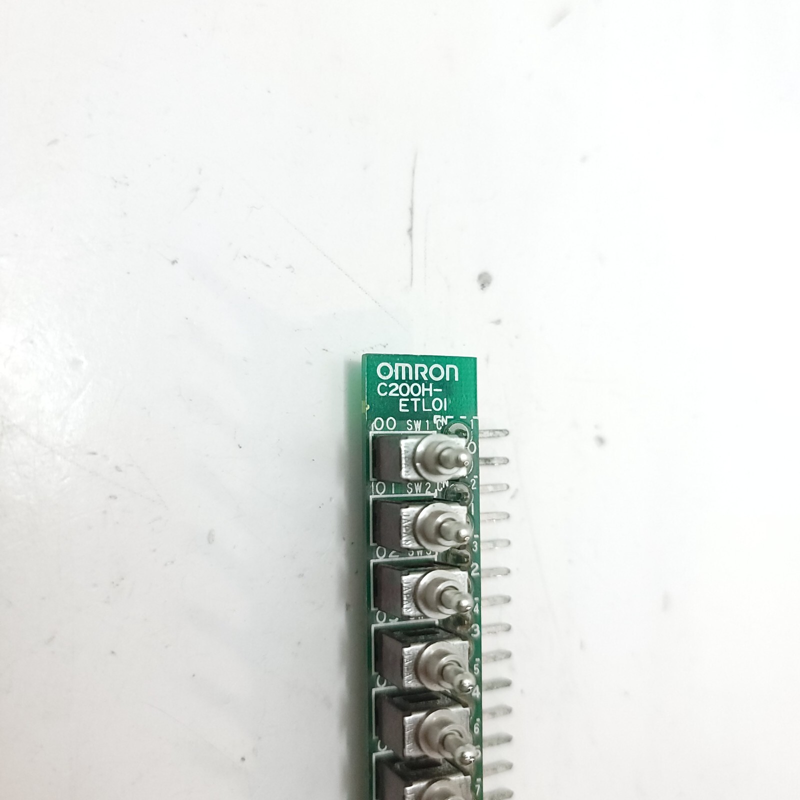 C200H-ETL01 OMRON PLC TEST SWITCH FOR INPUT CARD C200H
