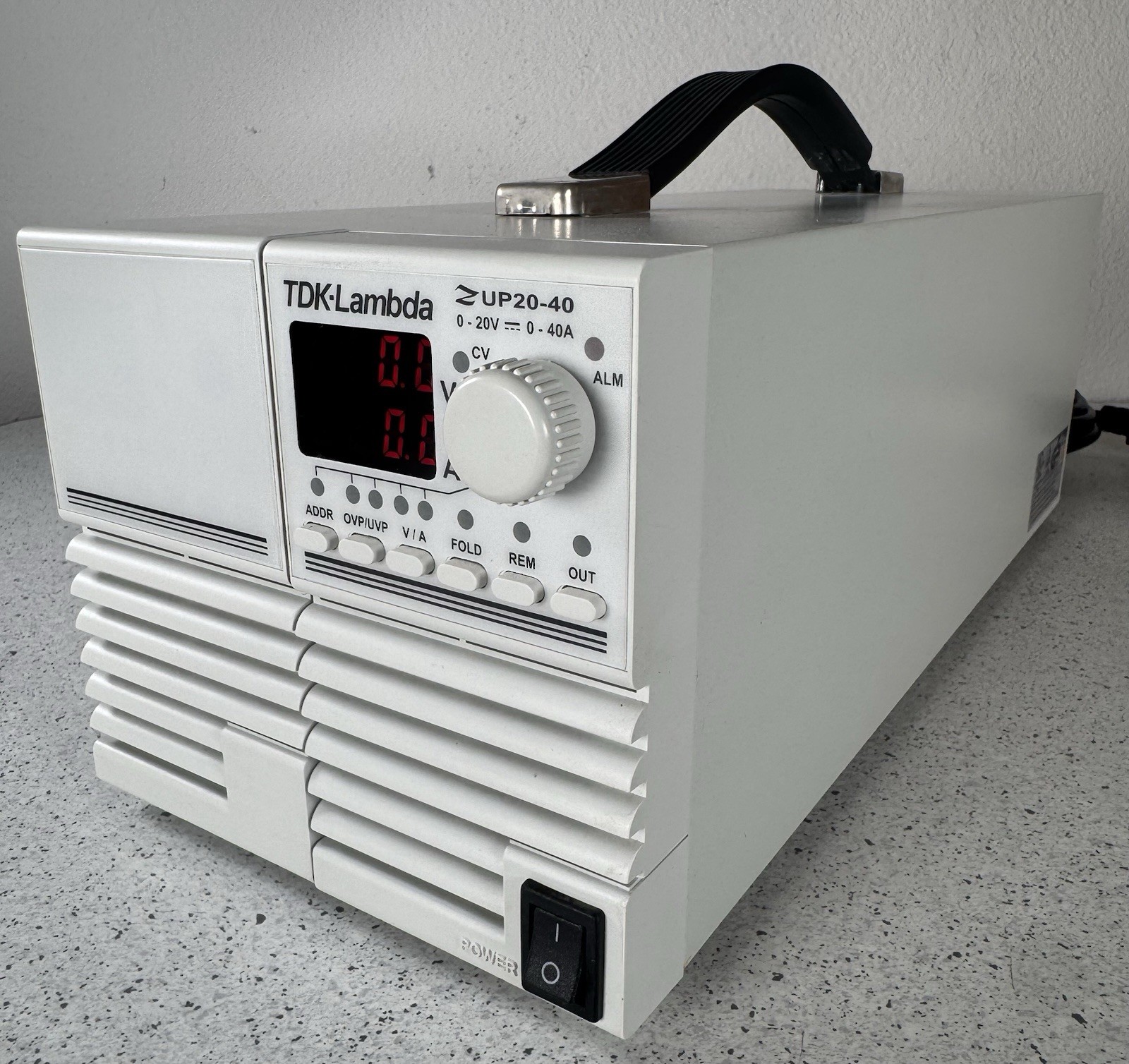 TDK LAMBDA – AUTOMATIC POWER SUPPLY ZUP20-40 0-20V 0-40A