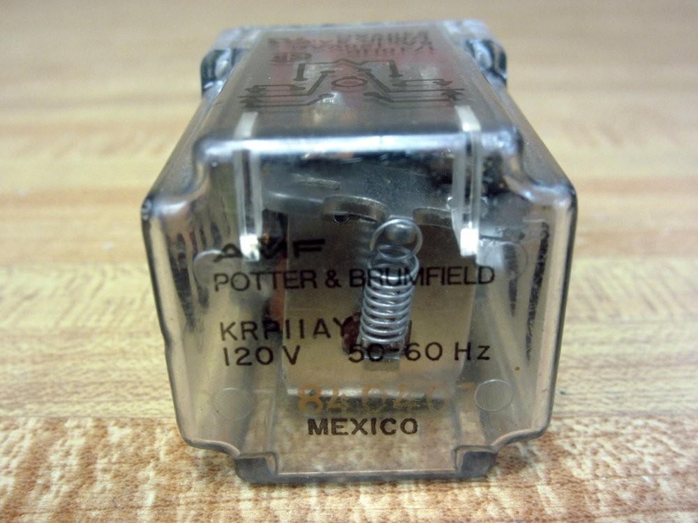 AMF Potter & Brumfield KRP11AY Relay 120V