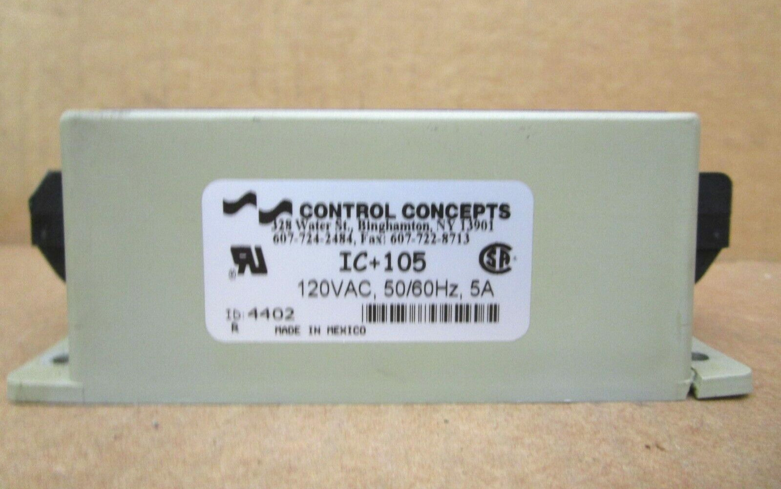 Control Concepts Active Tracking Filter Islatrol Plus IC+105 Lot of 3 Pc 50790HM