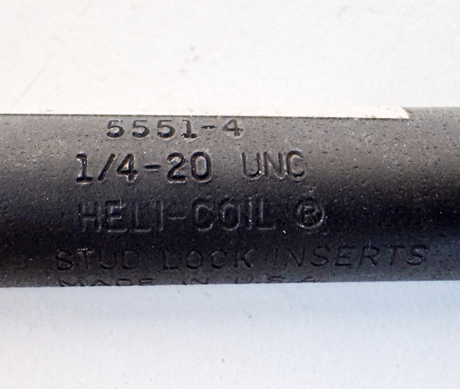 HELICOIL 1/4-20 UNC Thread Insert Hand Installation Tool STUD LOCK 5551-4