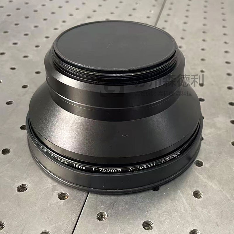 New 3D laser printed large-sized field lens UV F-Theta lens f=750 mm λ=355nm