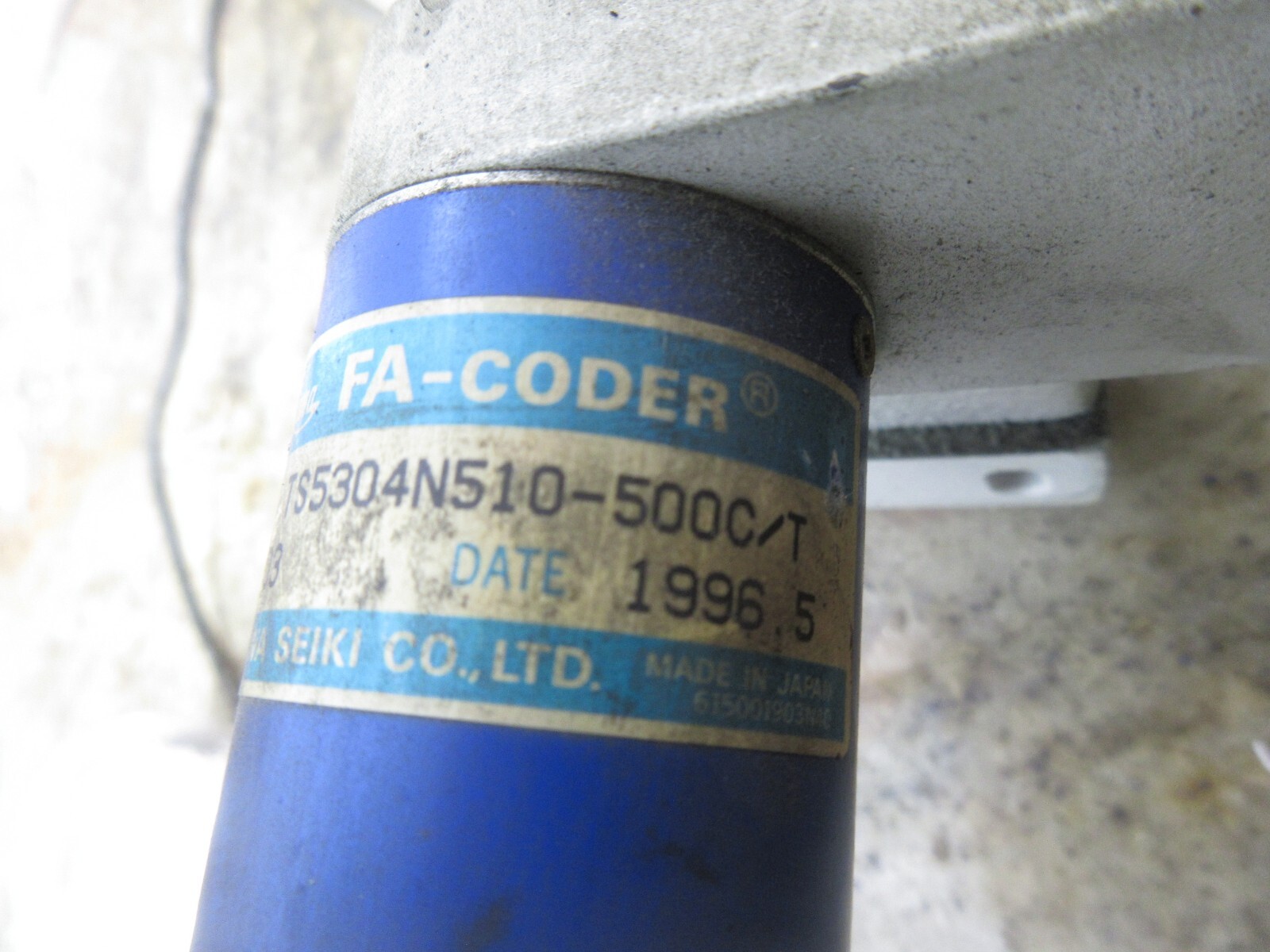 TAMAGAWA PUMP FA-CODER TS5304N510-500C/T A4103 MITSUBISHI FX1 CNC EDM