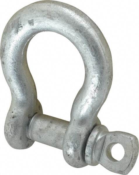 Made in USA 5/8″ Nominal Chain Size, 3.25 Ton Carbon Steel Screw Anchor Shack…
