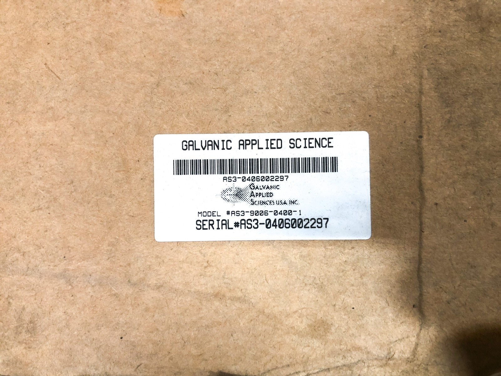 New Galvanic Applied Sciences AS3-9006-0400-1 Ultrasonic TSS Probe
