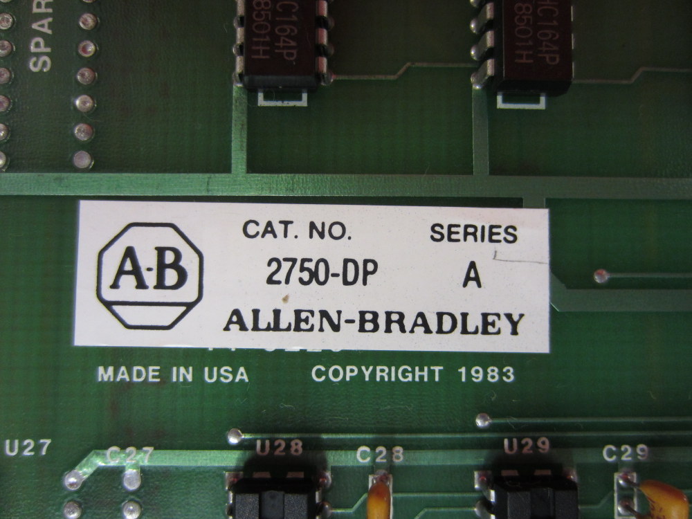 Allen Bradley 2750-DP 2750DP Circuit Board Series A