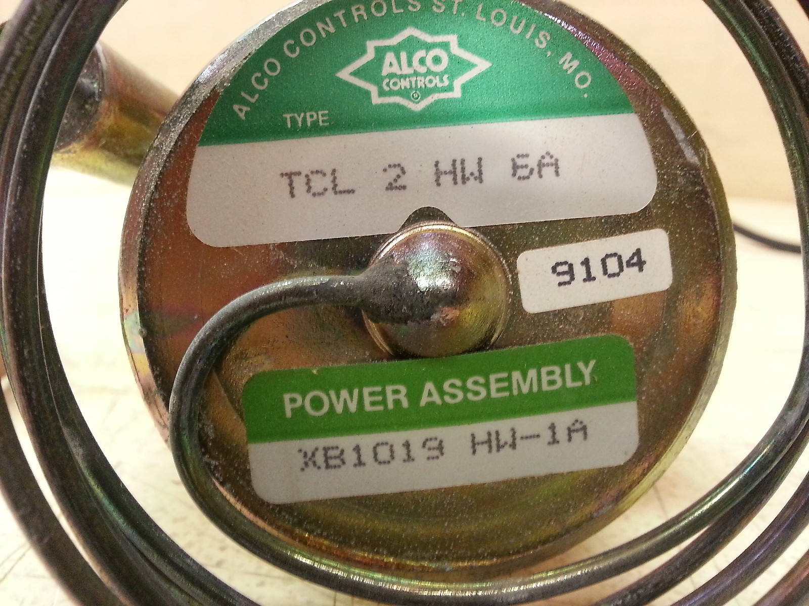NOS Alco Expansion Valve TCL2HW 3/8 x 1/2″ 54667 XB1019 HW-1A 4820008354107