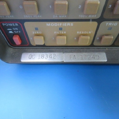 Keithley 195A Keithley Multimeter Qty of 1 per Lot Digital Multimeter DMM
