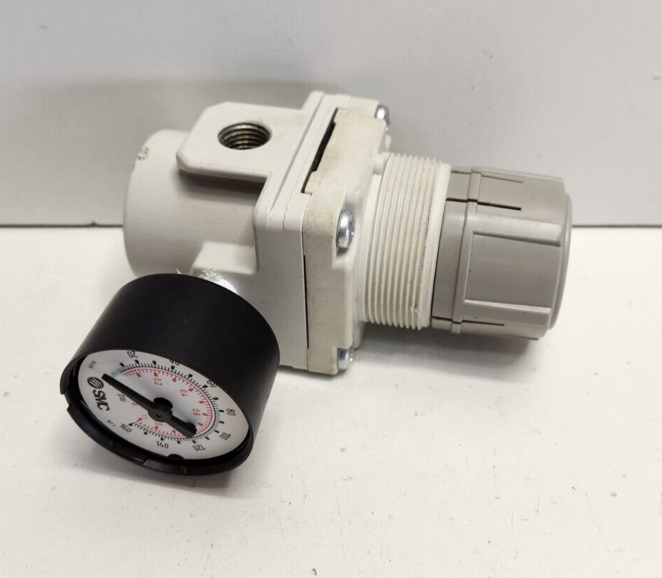 GUARANTEED! SMC 1/4″ 7-100PSI REGULATOR AR30-N02H-Z-A