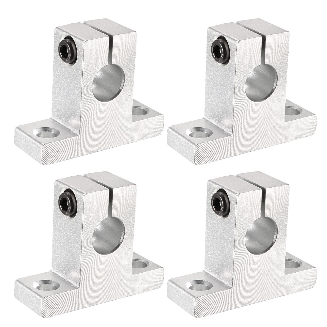 4PCS SK10 Clamping Rod Support Aluminum