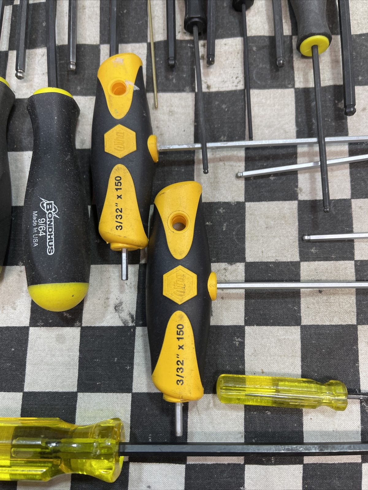 Bondhus 74632 ProGuard Ball End Screwdriver & Wiha Softfinish 367RZ, BIG LOT