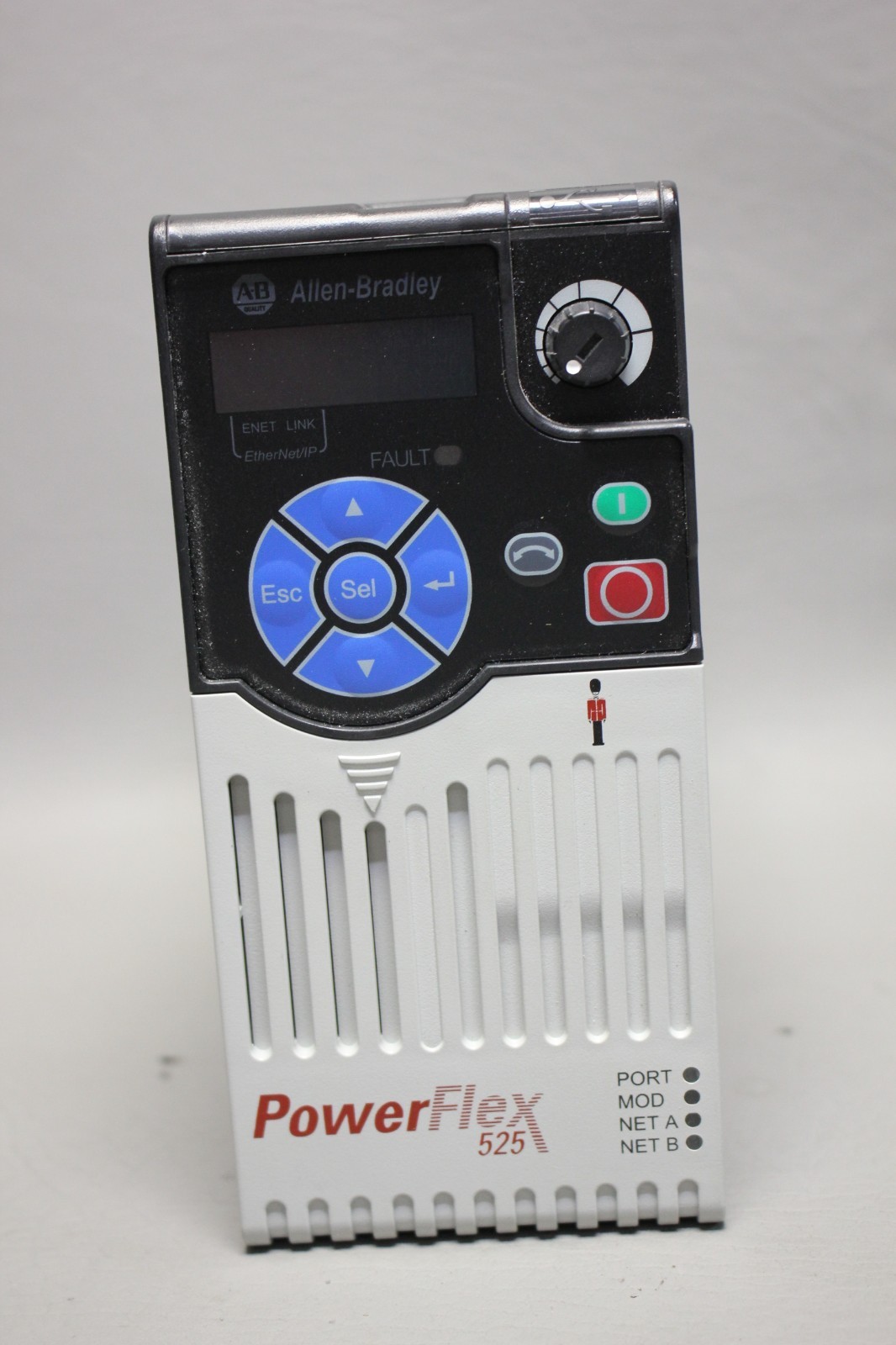 ALLEN BRADLEY POWERFLEX 525 2HP AC DRIVE 25B-D4P0N114 SER. A