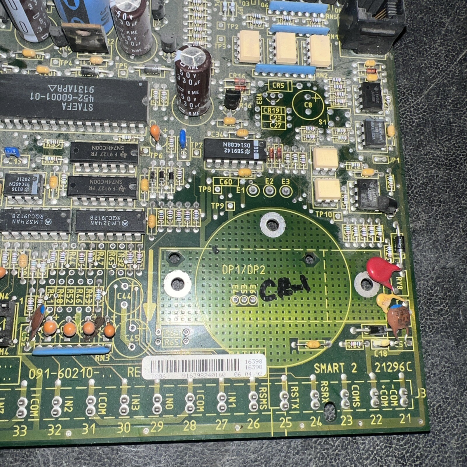Siemens 091-60210-84 PC Board Smart II 2 Heat Pump 21296E REV. D ( UNTESTED )