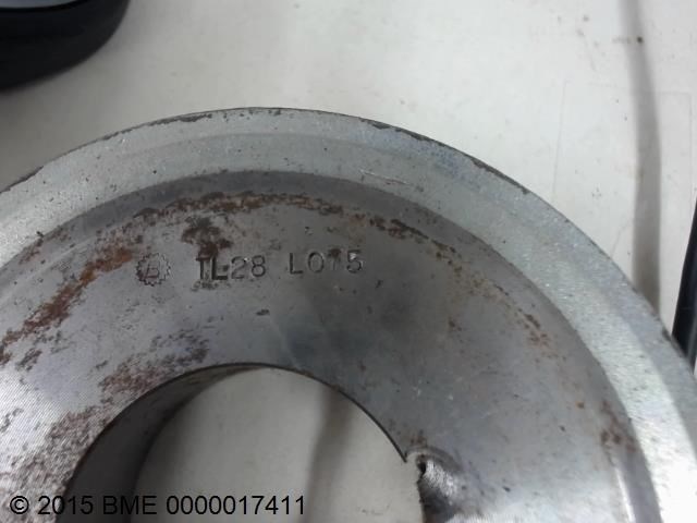 Lot Of 2-Ametric Tl28 Lo75 Taper Bushed Timing Belt Pulley/Sheave