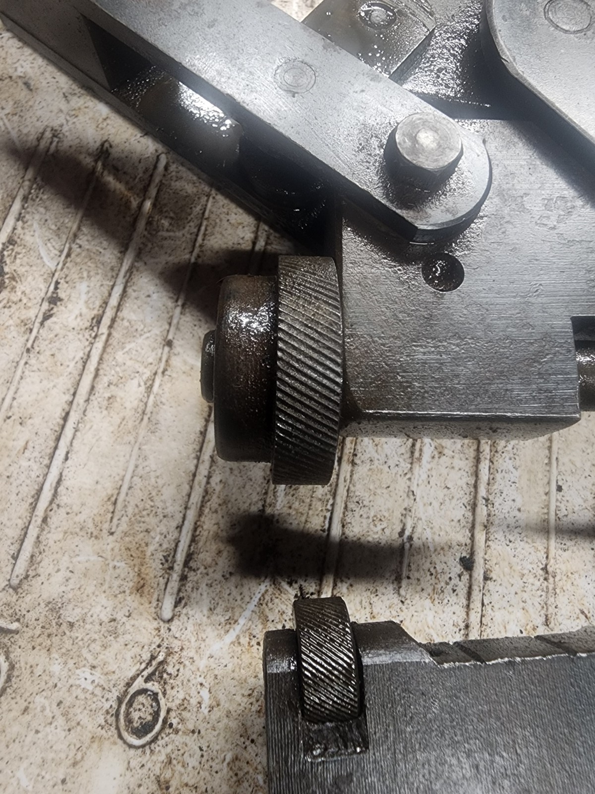 VINTAGE WITTMAN TOOLS K-1 Nurl Sizing Tool. MADE IN DETROIT MICHIGAN FREE SHIP