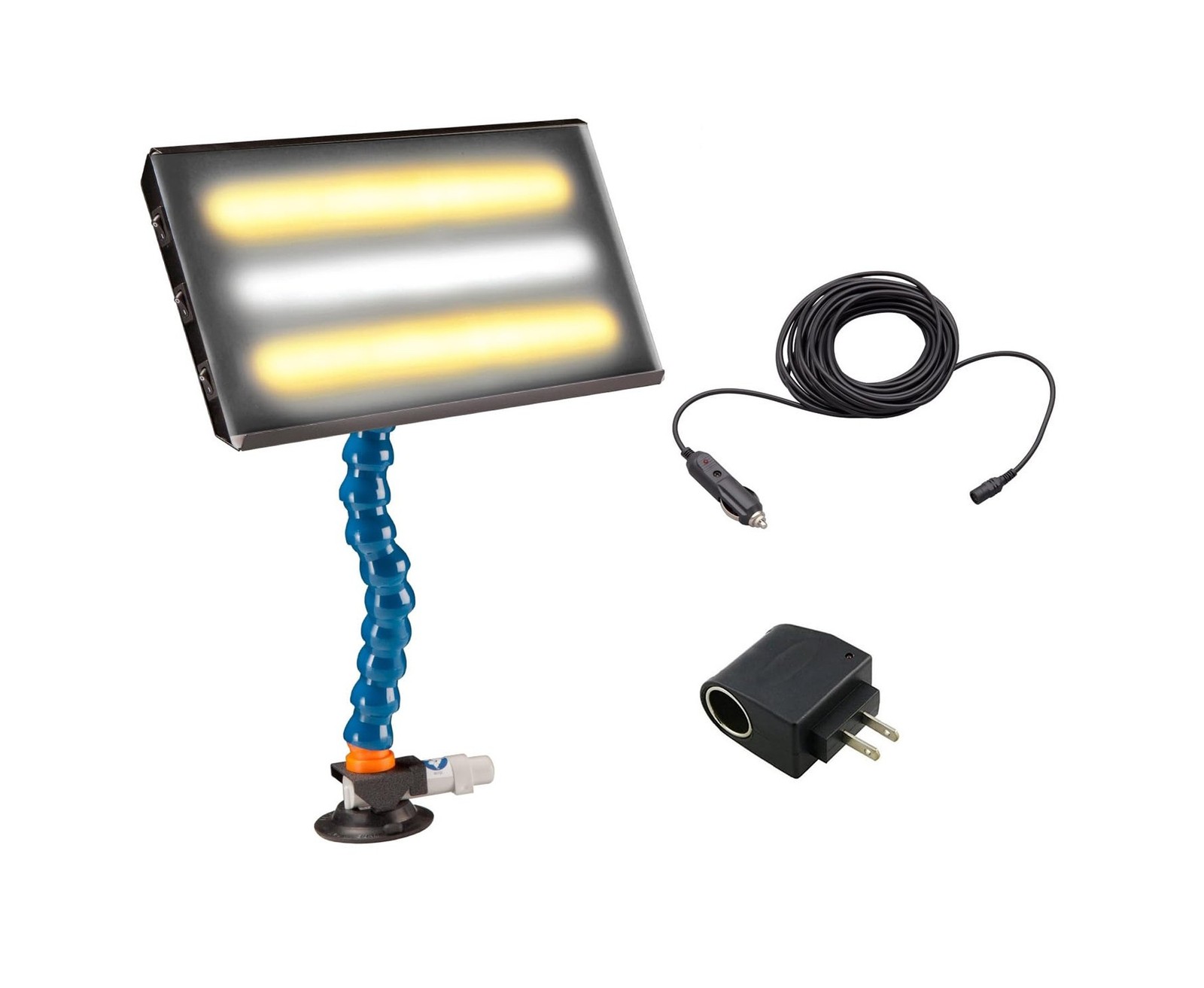 Portable LED Light for Paintless Dent Repair – 13” Panel with Warm/C