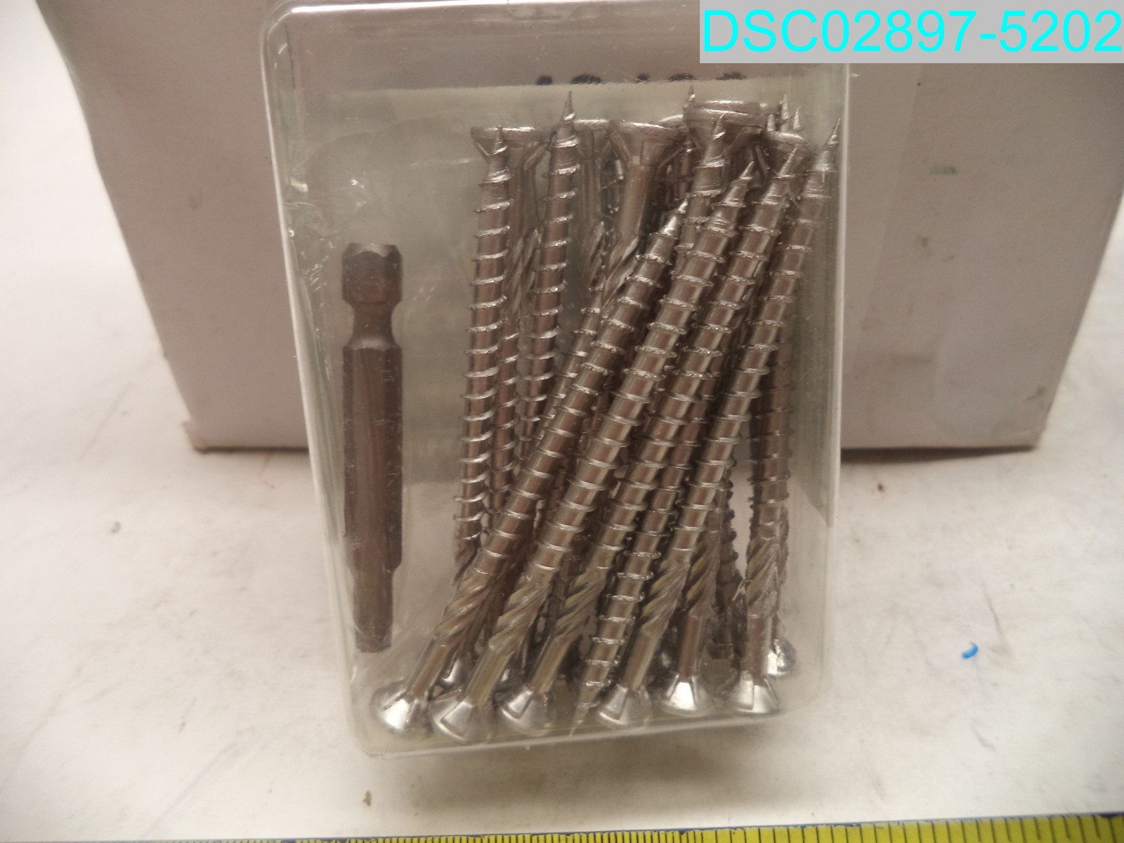 QTY=125: (5 X 25) 42499 HILLMAN Power Pro 10X3″L Star Coarse Exterior Wood Screw