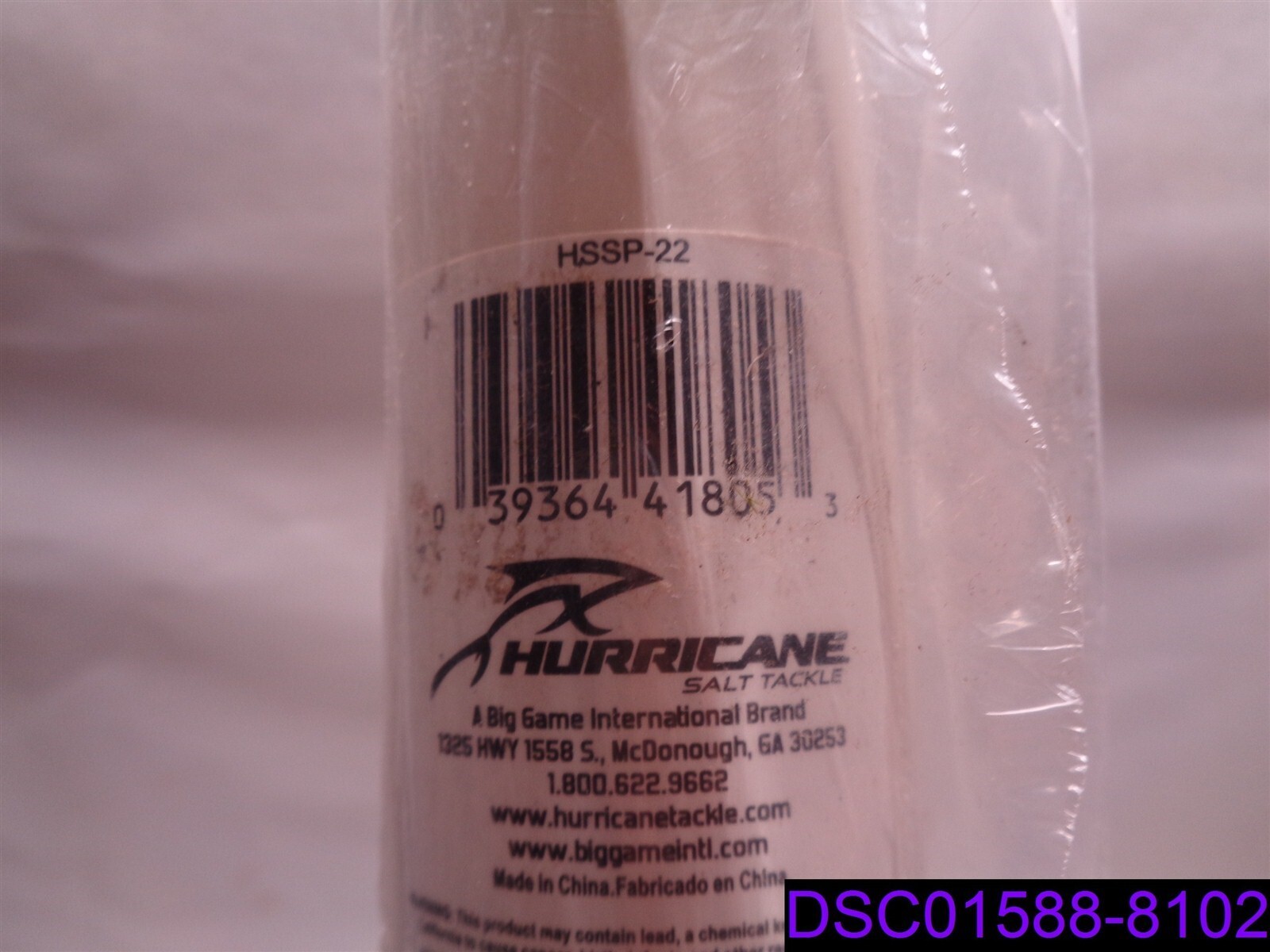 Hurricane Salt Tackle Tubular Sand Spike P/N HSSP-22