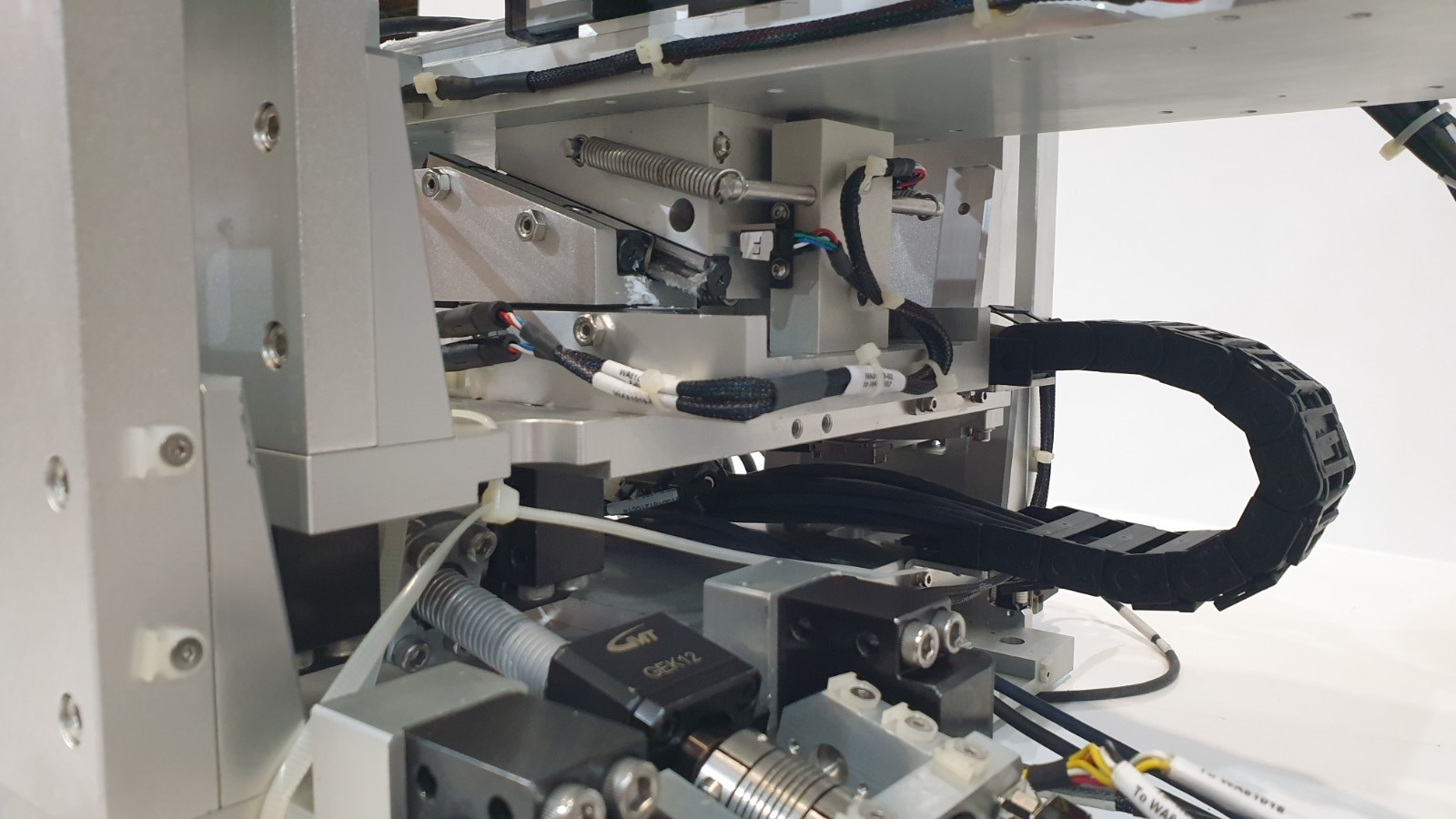Precision Motorized XYZ Stage Assembly with Rotary Table