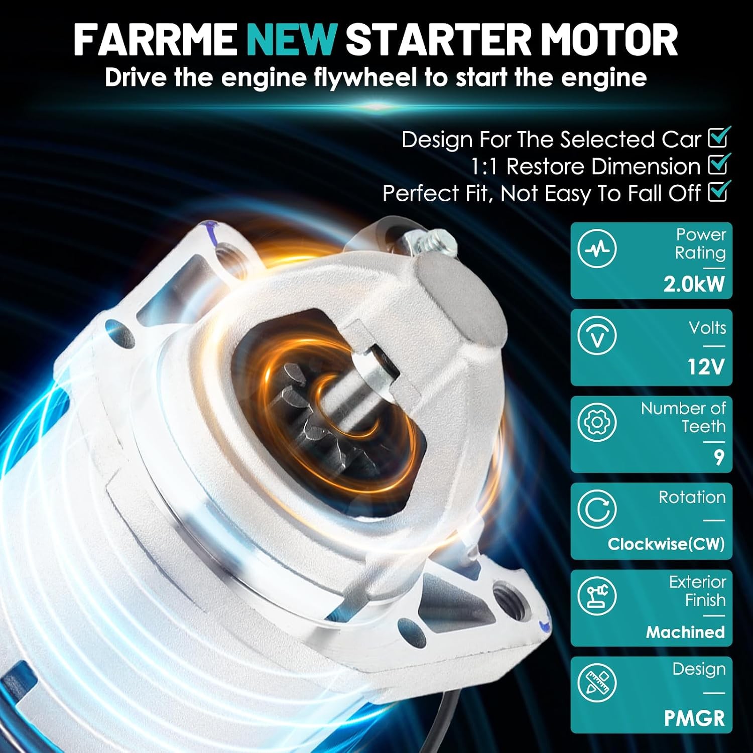 Starter Motor Infiniti FX50 M56 QX56 Nissan Armada Titan 5.6