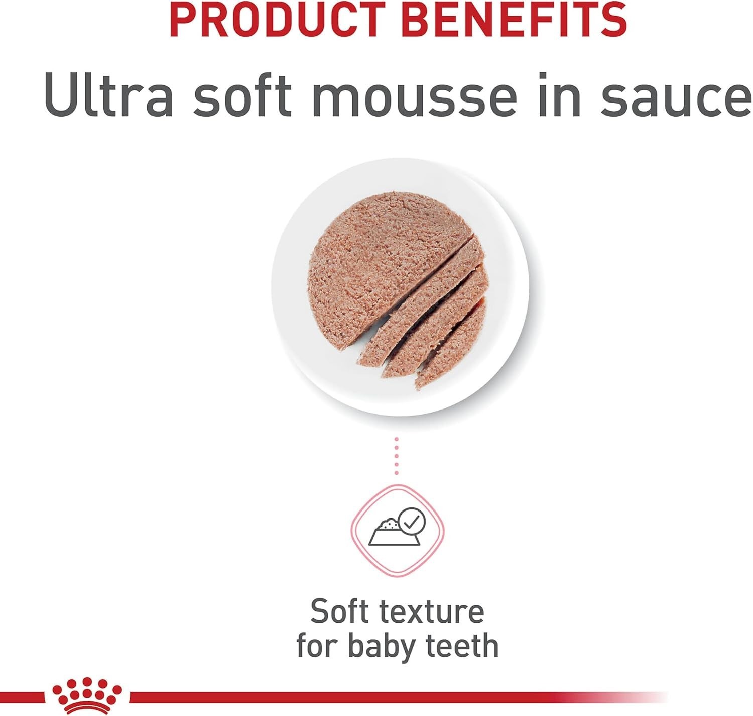 Royal Canin Mother & Babycat Ultra Soft Mousse Cat Food, 3 oz., Case of 24