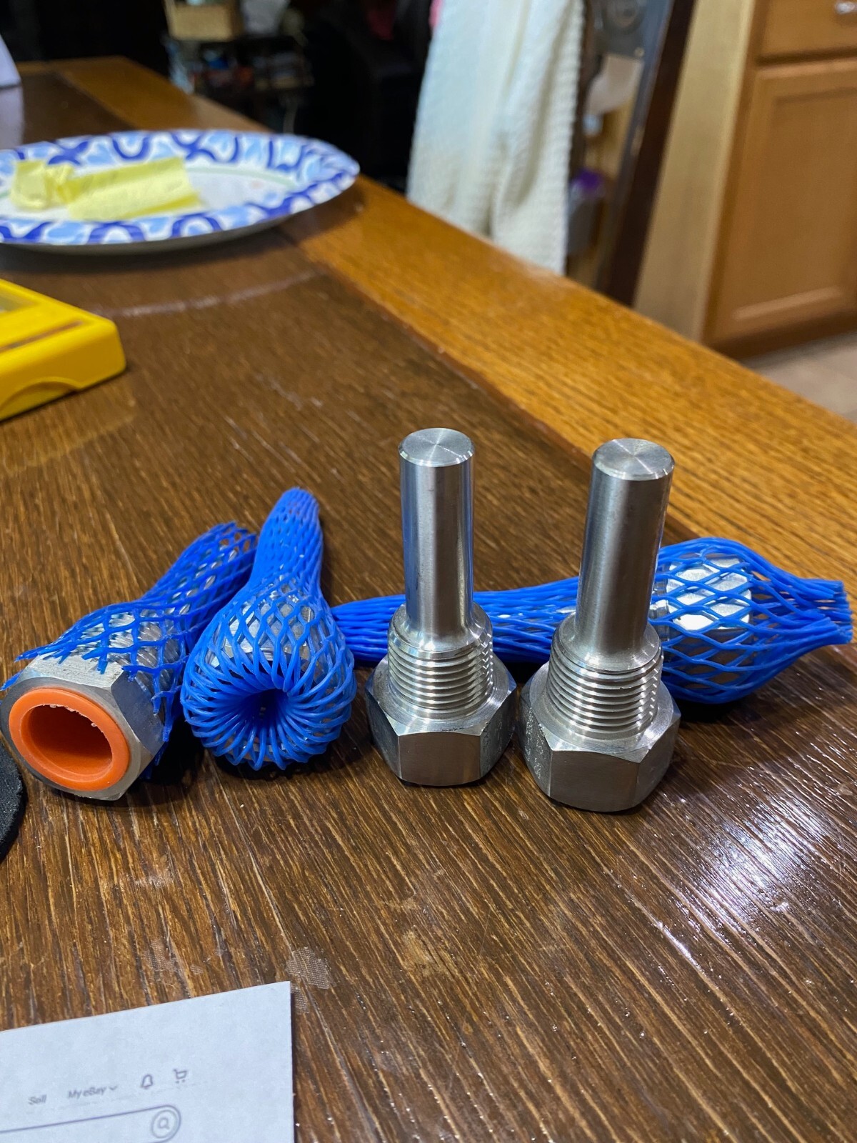 ProSense thermowell, 1/2in female NPT probe connection, 1/2in male NPT Stainless