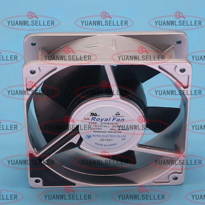 ONE New ROYAL FAN UTHS457C Metal Cooling Fan AC 230V 20/18W