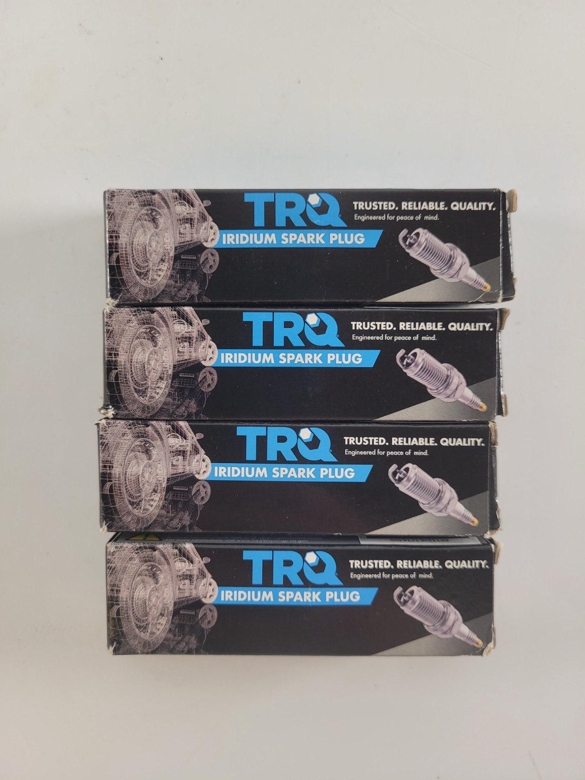 TRQ SPA02114 Iridium Spark Plugs TRFLT65IPR11S Set of 4 Pack