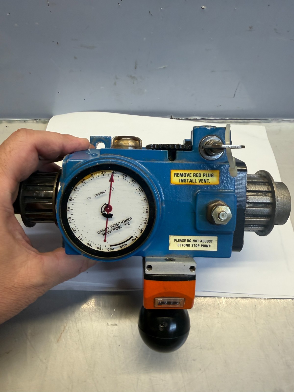 CANDY POSITIONER MODEL POSI-1/2, 1750RPM FREE SHIPPING