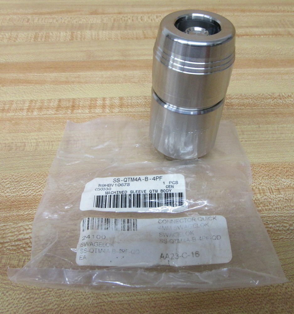 Swagelok SS-QTM4A-B-4PF-QD Quick Connect SSQTM4AB4PFQD