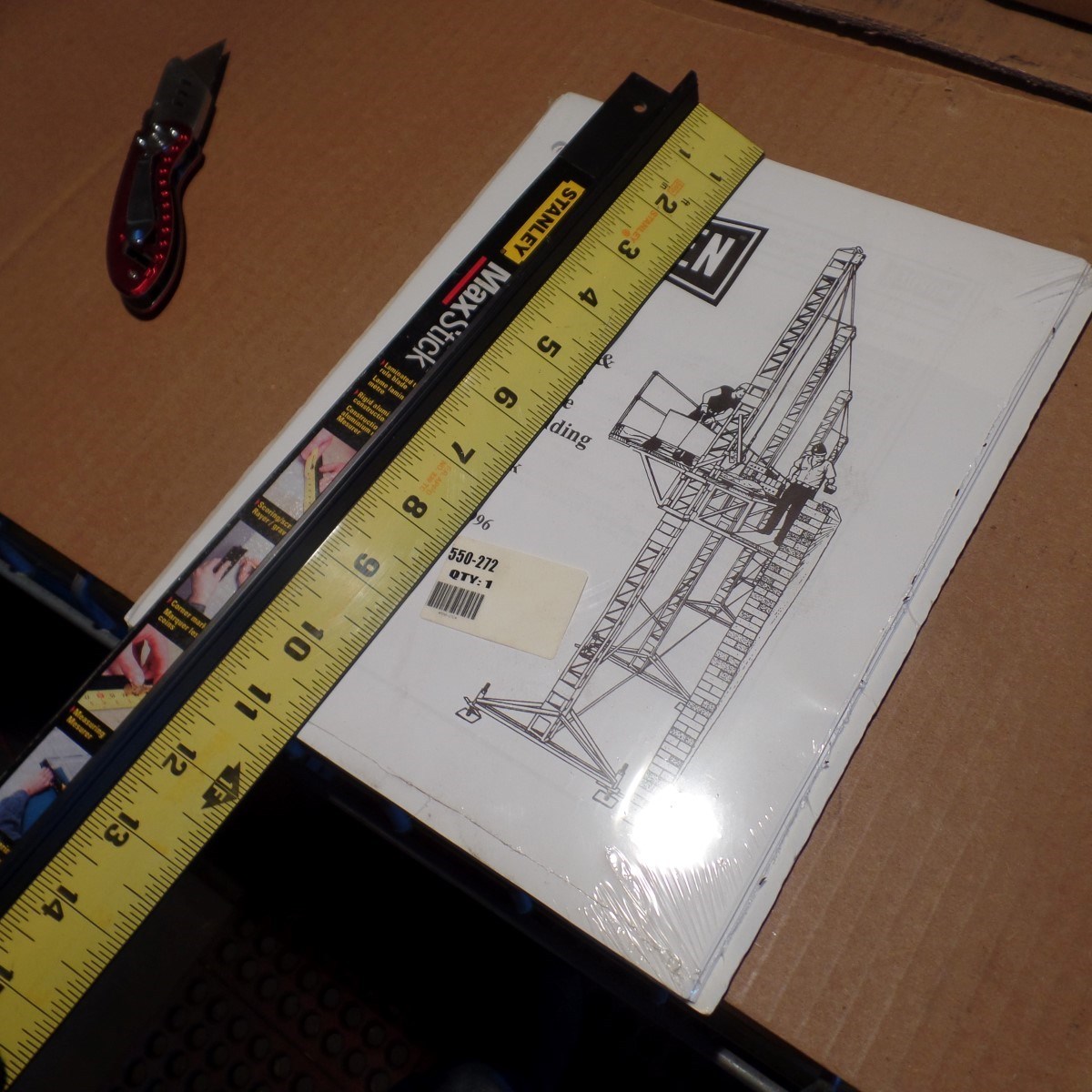MORGEN LABOR-LESS BRACE-LESS TOWER SCAFFOLDING PARTS BOOK MS-149, MS149, 550-272