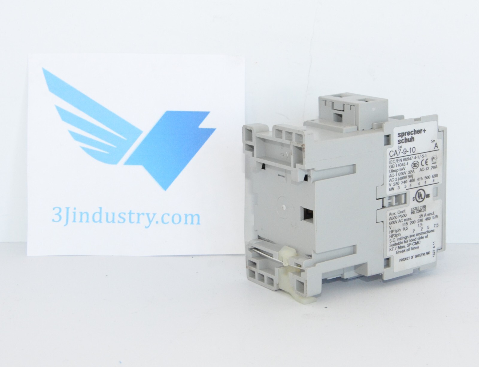 CA7-9-10-24B – SPRECHER & SCHUH CA7 ELECTRICAL MOTOR CONTACTOR