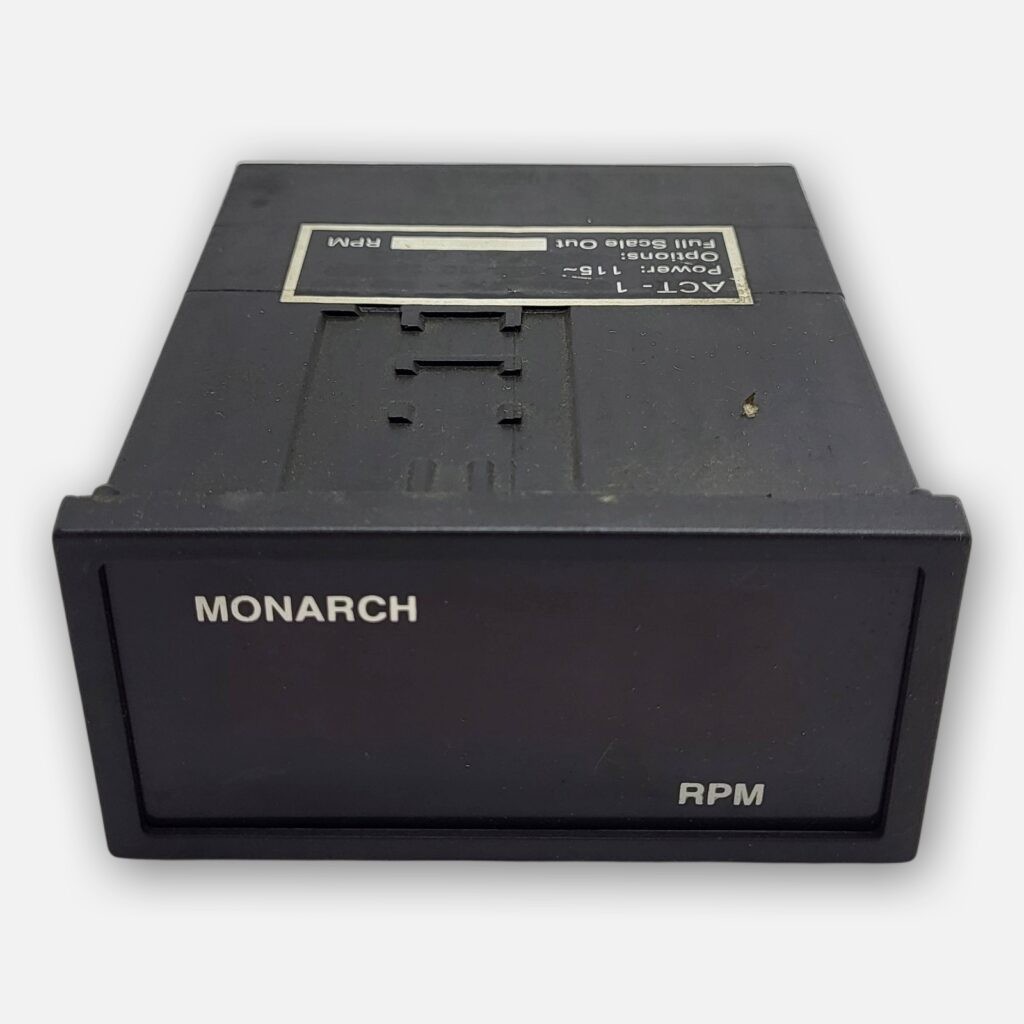 MONARCH RPM ACT-1 DIGITAL PANEL MOUNT TACHOMETER 115V