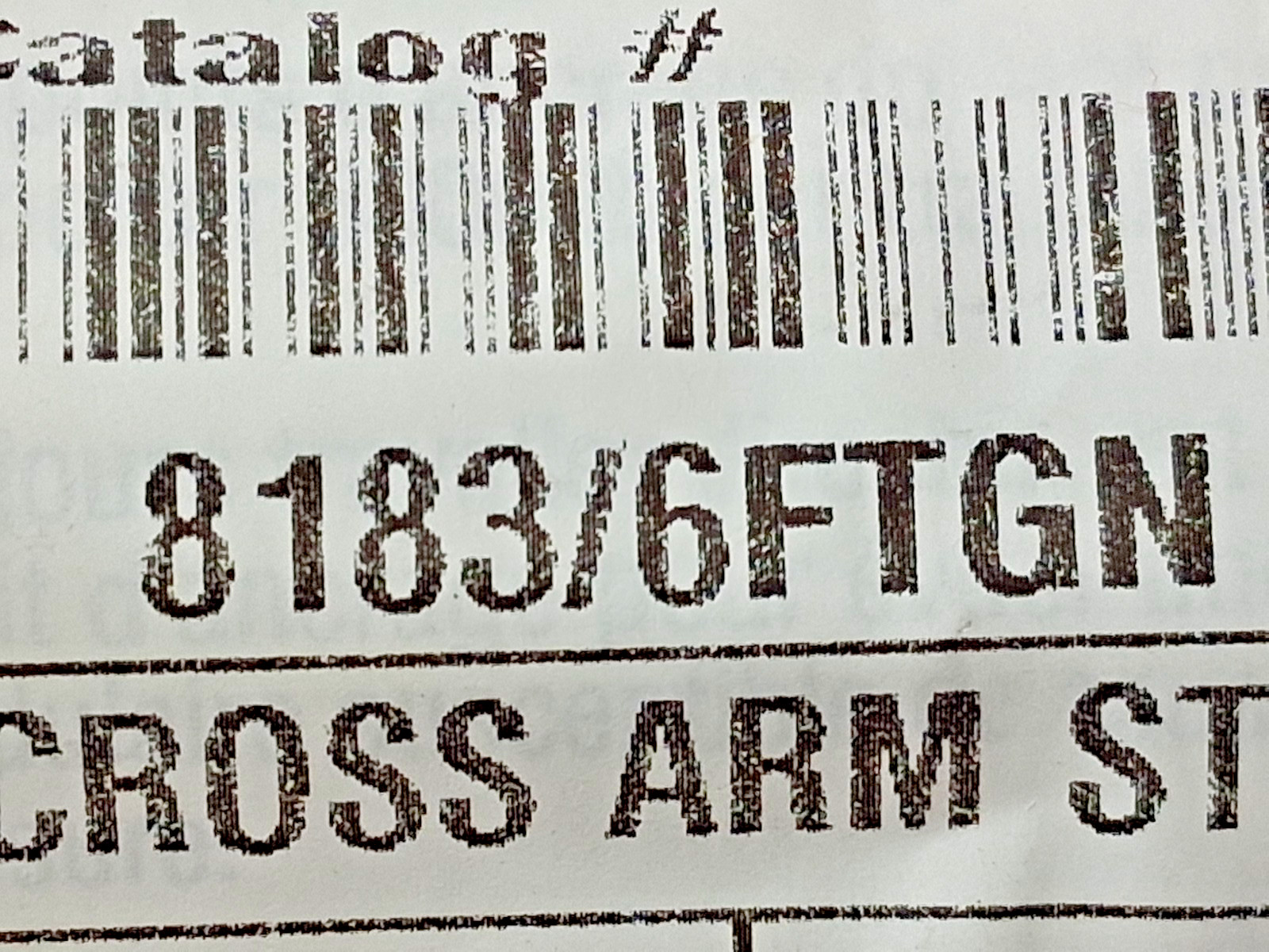 Miller Crossarm Anchor Strap Polyester 6ft OAL 4-1/8″ Wide 2″ Ring Dia 8183/6FTG
