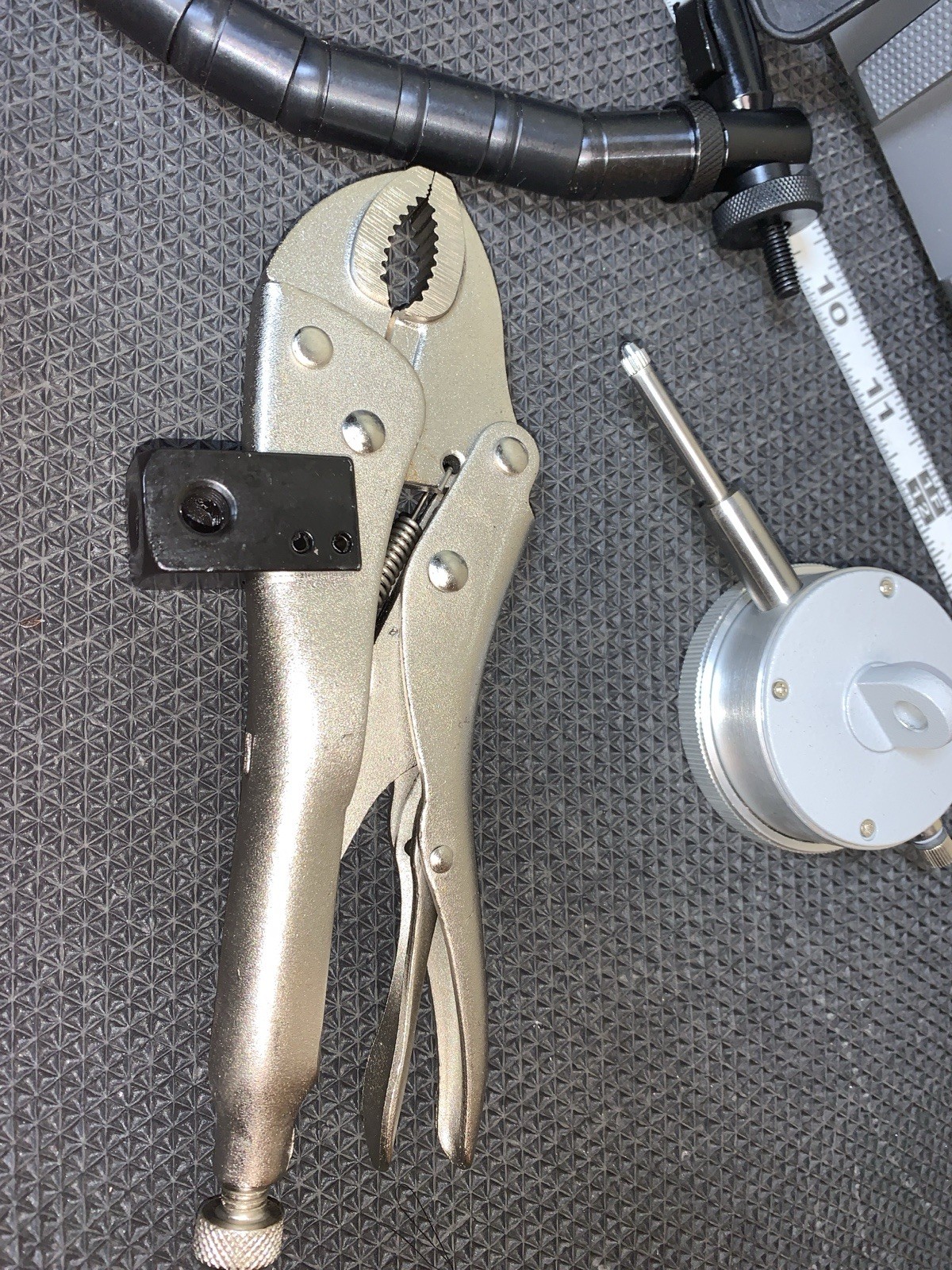 SPI 25-369-0 Brake/Rotor Gage Set w/ clamp, 0 to 1″ Range, 0.001″ Res