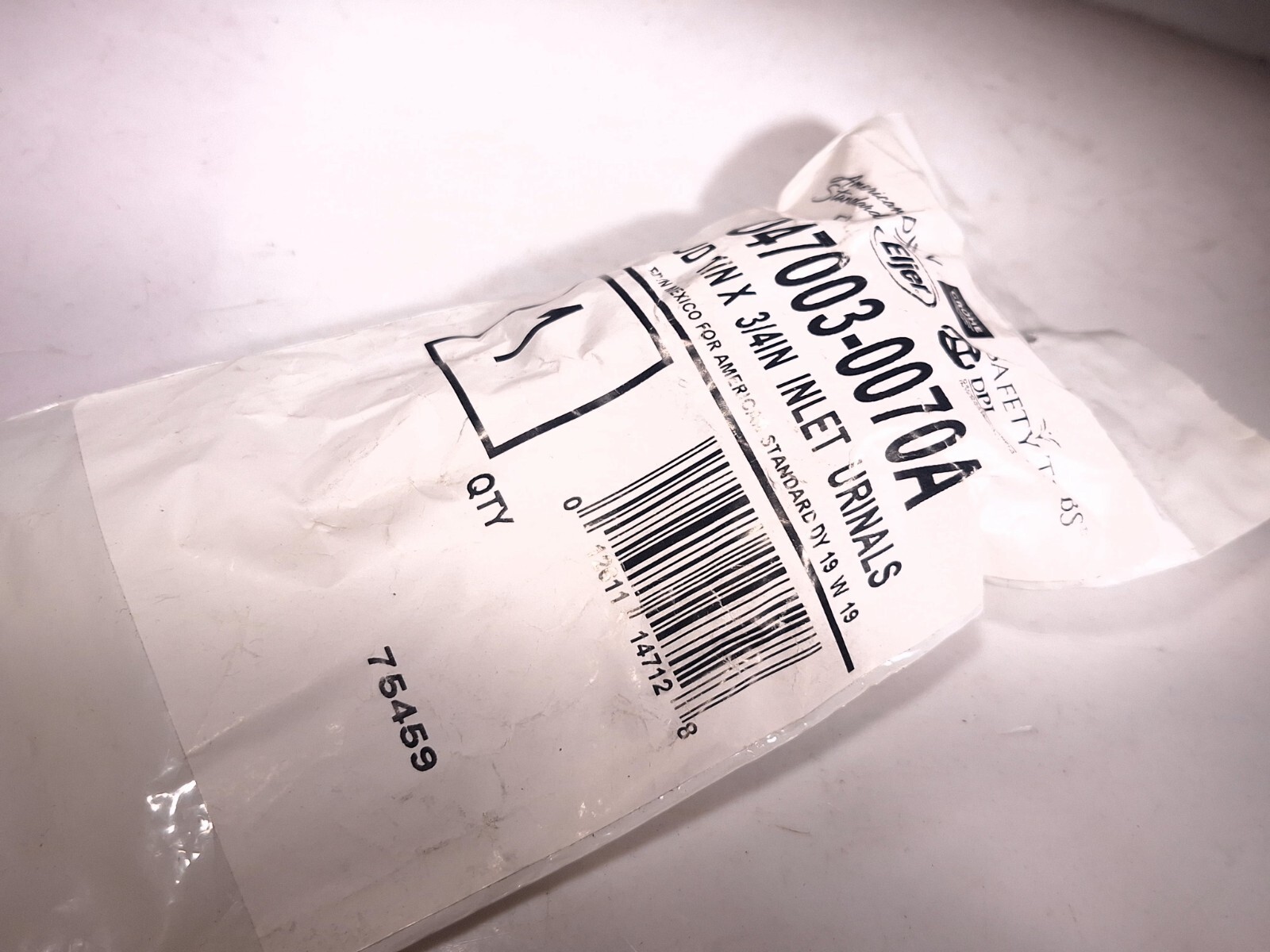 AMERICAN STANDARD 047003-0070A 1″ X 3/4″ INLET URINAL SPUD 75459