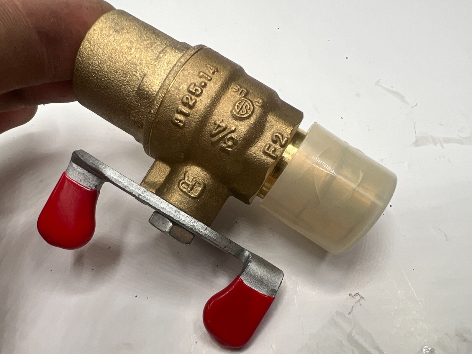 Red-White Valve Genuine OEM Fig. 5017ABW PXC Brass Ball Valve Lead Free 3/4 Inch