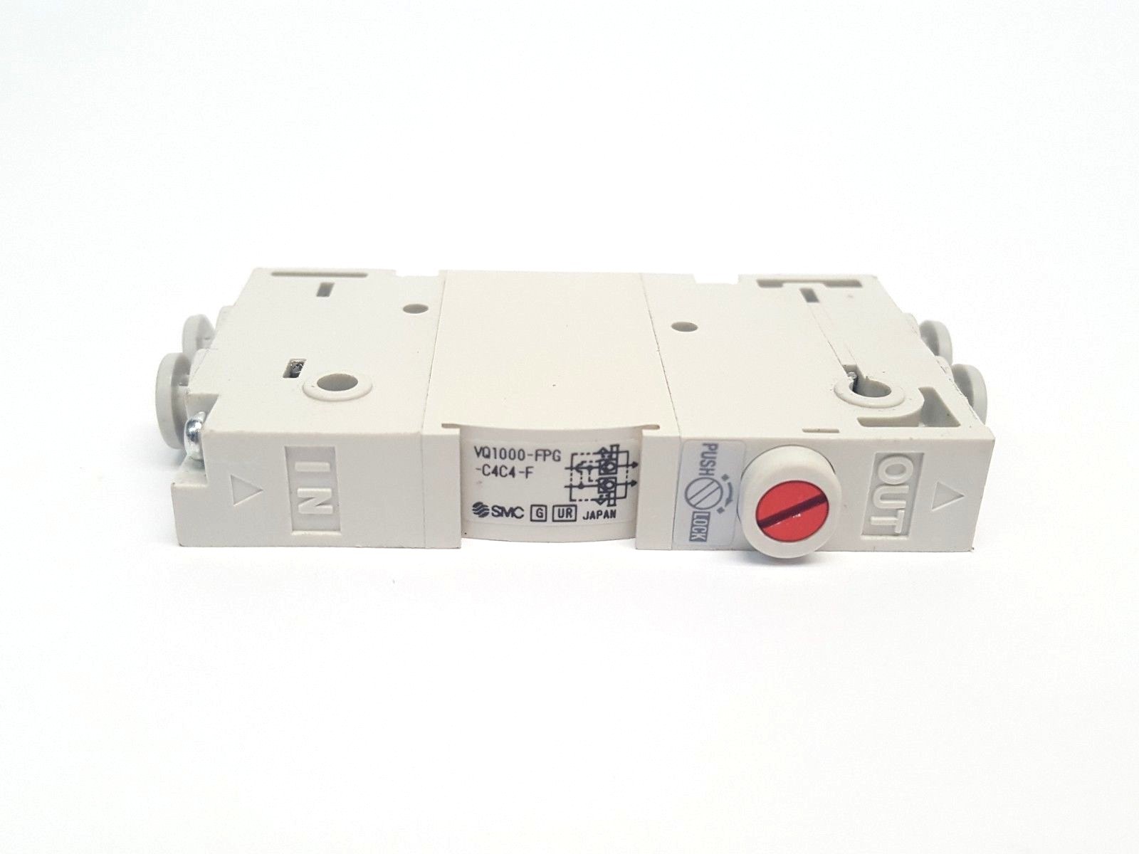 SMC VQ1000-FPG-C4C4-F Check Block Perfect Double 4mm Fittings