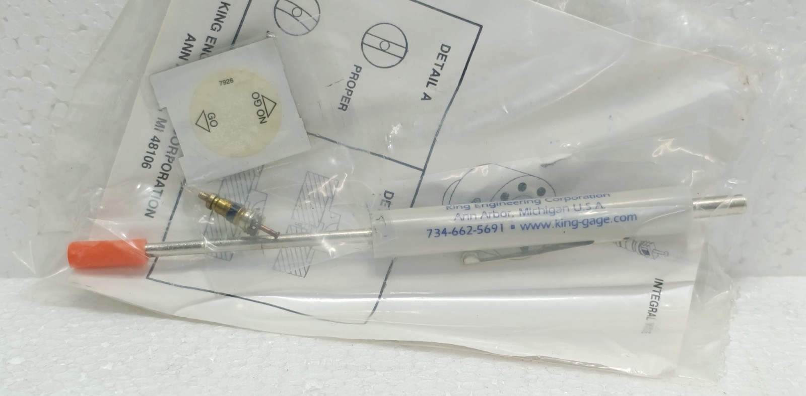 KING GAGE 7334 21 LIQUISEAL SERVICE KIT TANK LEVEL GAUGING TRANSMITTER NEW