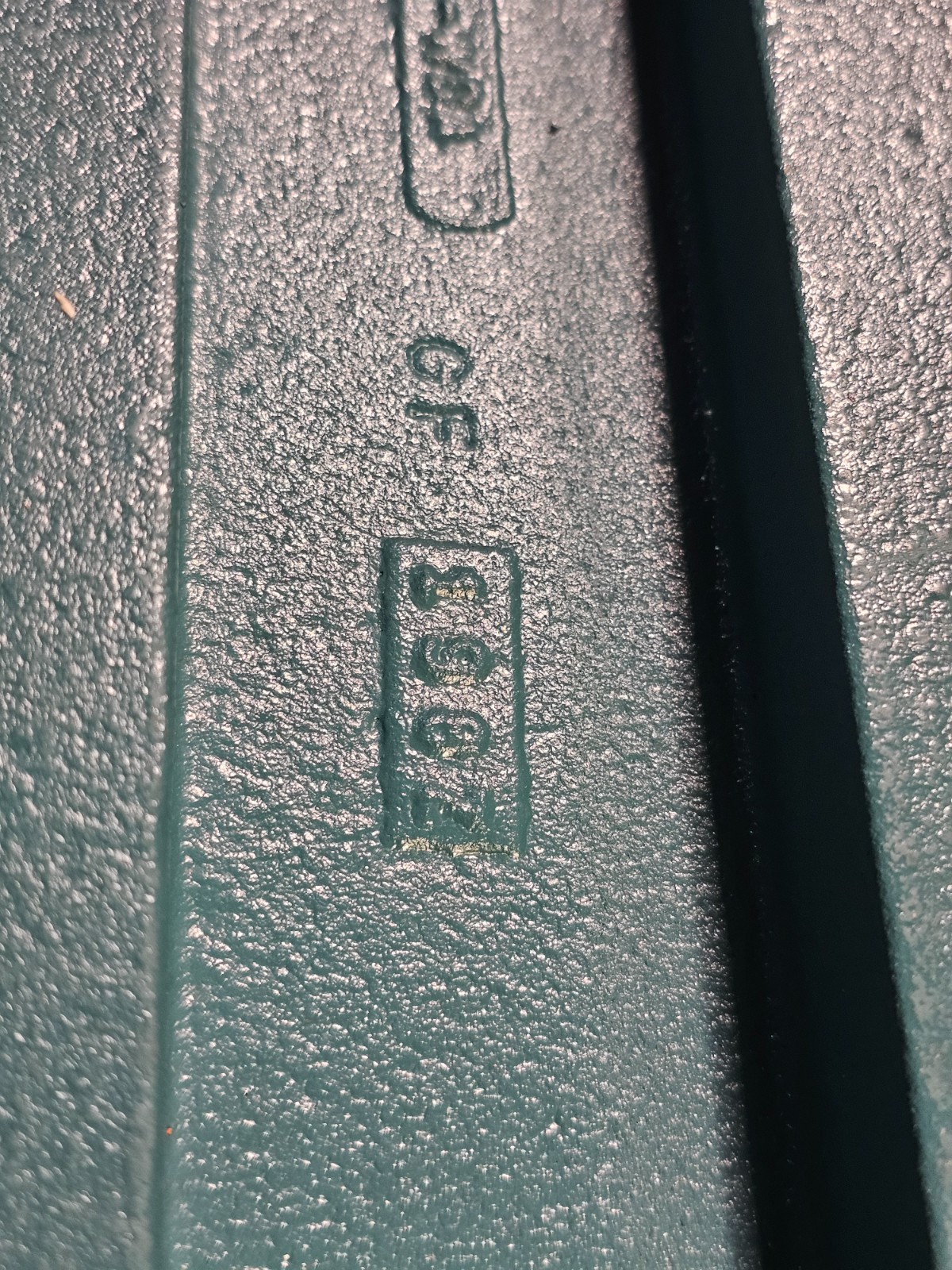 Cast Iron Plate 78696-37 20″L x 6.5″ W x 1-1/2″ Thickness, Powder Coated Green